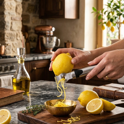 Stainless Steel Gizmo Lemon Zester