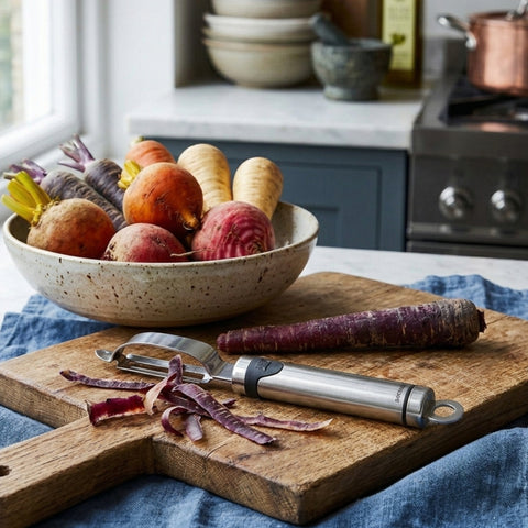 Stainless Steel Gizmo Swivel Peeler