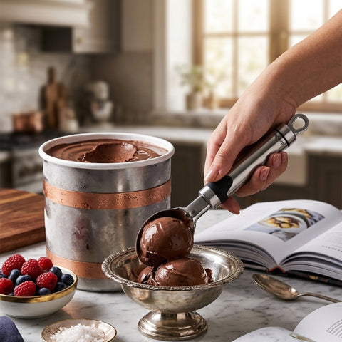 Stainless Steel Gizmo Ice-Cream Scoop