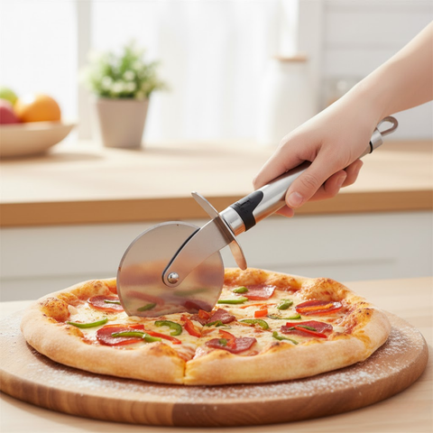 Stainless Steel Gizmo Pizza Cutter