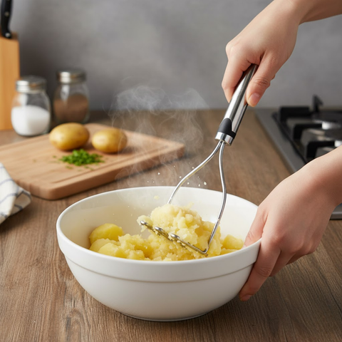 Stainless Steel Gizmo Potato Masher