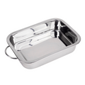 4 Litre stainless steel roasting tray