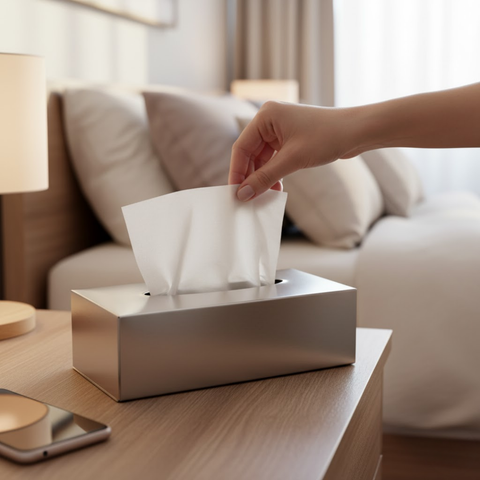 Stainless Steel Tissue Box