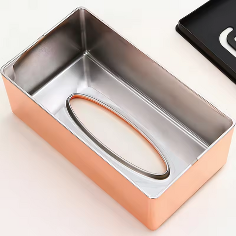 Rose Gold Tissue Box