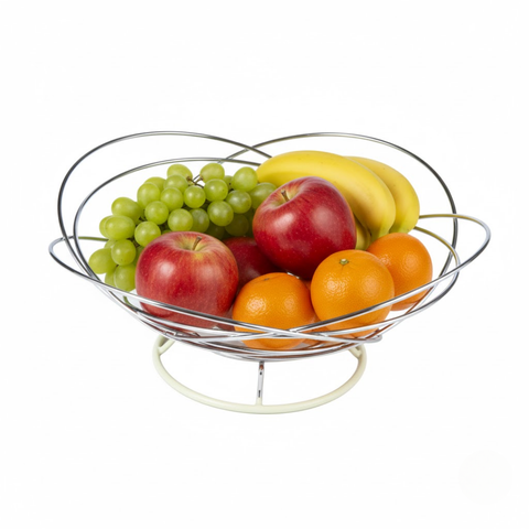 Chrome Fruit Basket