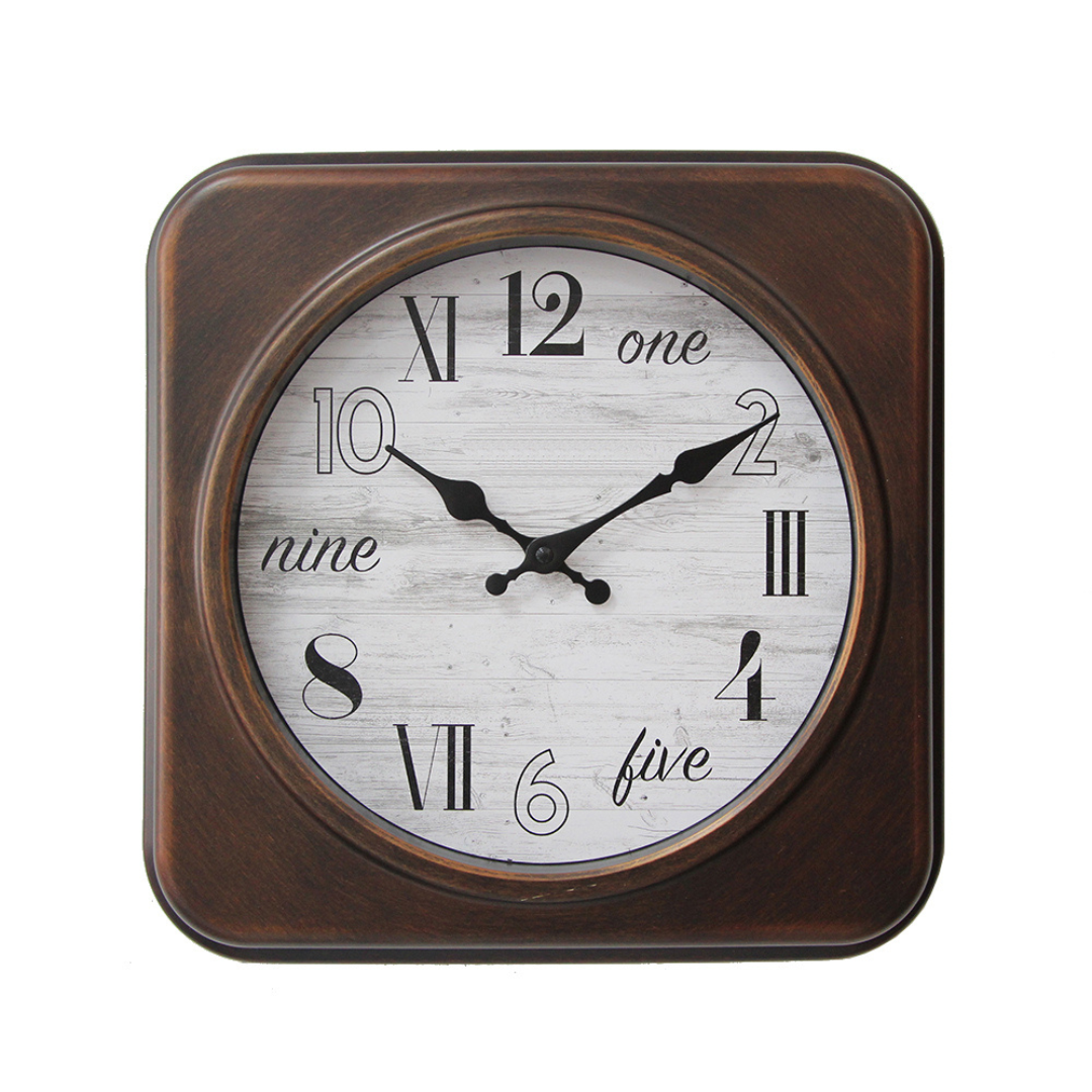 Square Lclock Square Wall Clock – Standard Gifts