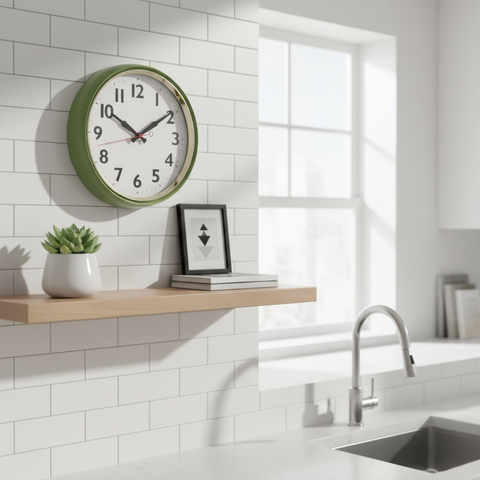 Round Modern Wall Clock