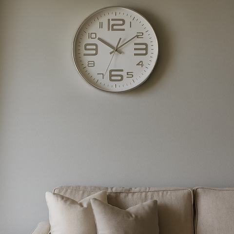 Round Wall Clock