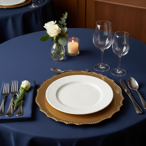 Gold Wavy Underplate