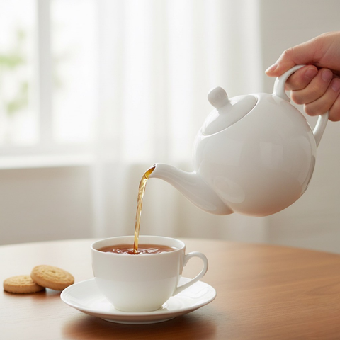 0.5 Litre Porcelain Tea Pot