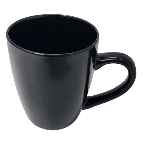 12 OZ Matt Black Mug