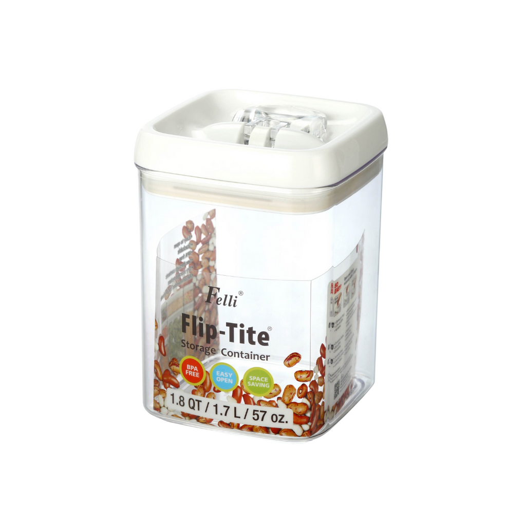1.7 Litre Acrylic Flip Tite Storage Container SGN2752 Standard