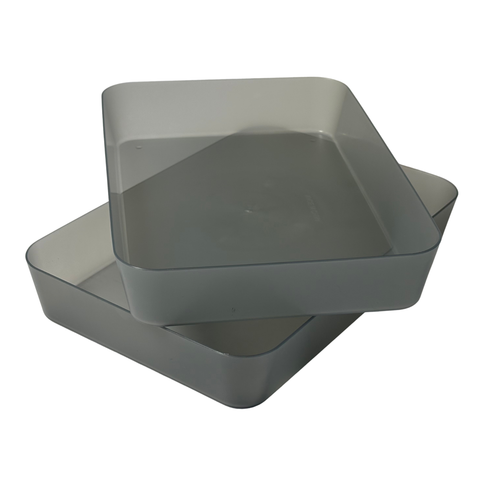 2 Piece Grey Drawer Organisation