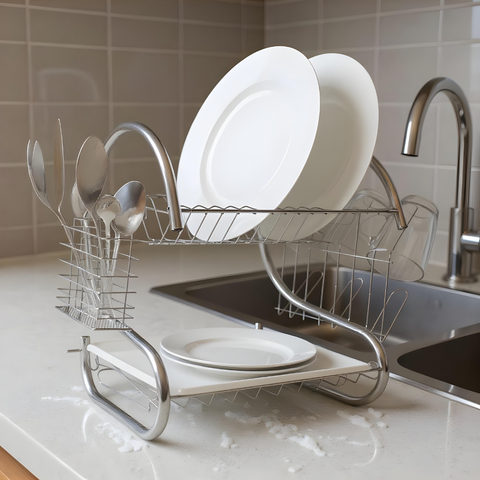 2 Level Dish Rack