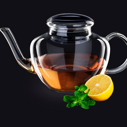 1.7 Litre glass tea pot