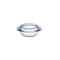 700ml Round glass casserole with lid