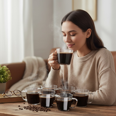 6 Piece Tea Glass Set