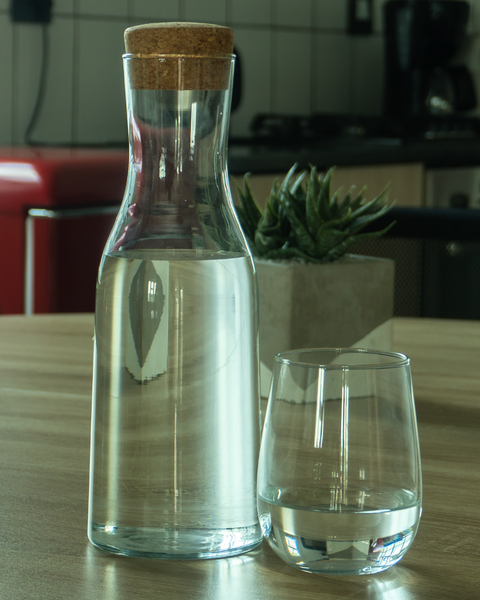 1 Litre Bastia Carafe With Cork