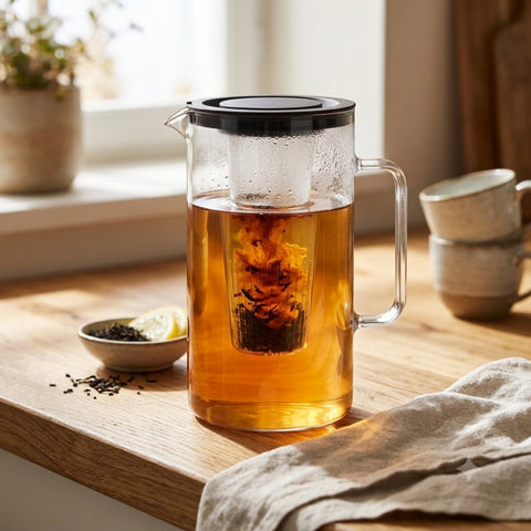 2.5 Litre Pitcher With Ice-Insert And Sieve