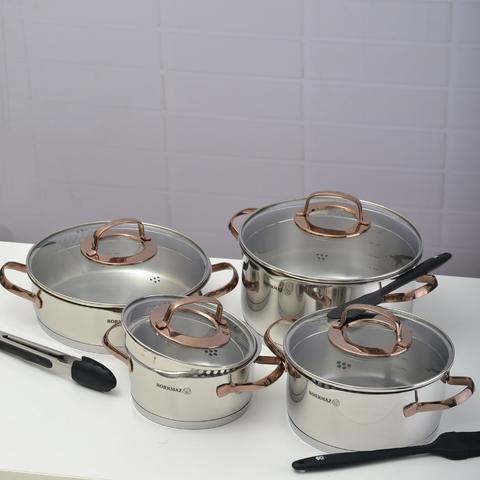 8 Piece Rosanna Cookware Pot Set