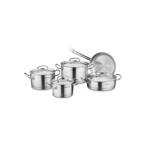 9 Piece Proline Satin Cookware Pot Set