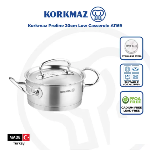 20cm Proline Low Casserole