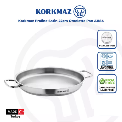 22cm Shallow Proline Omelette/Paella Pan