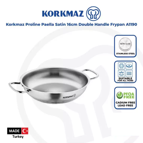 16cm Deep Proline Omelette/Paella Pan