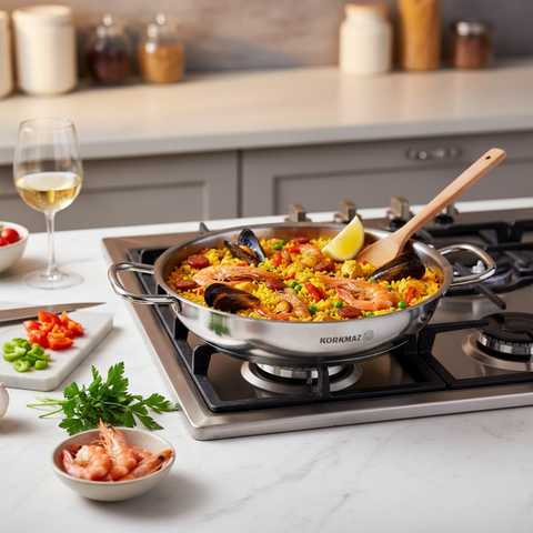 16cm Deep Proline Omelette/Paella Pan