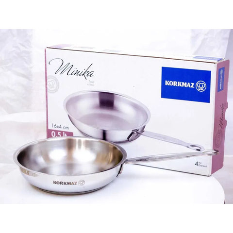 16cm Minika Inox Frypan