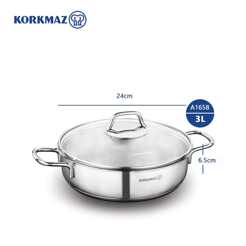 24cm Perla Low Casserole