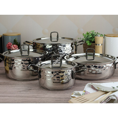 8 Piece Erna Cookware Pot Set