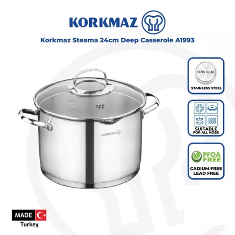 24cm Steama Deep Casserole