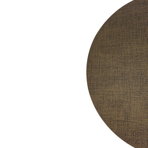 6 Piece Oval Leather Pvc Placemat