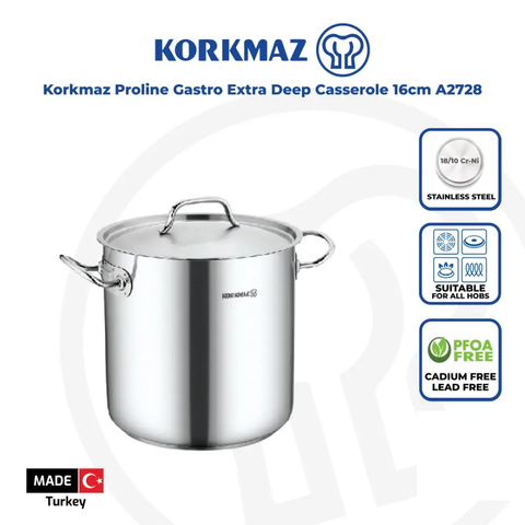 16cm Gastro Proline Extra Deep Casserole