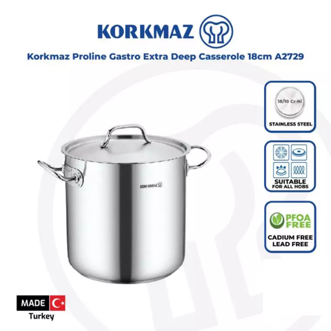 18cm Gastro Proline Extra Deep Casserole