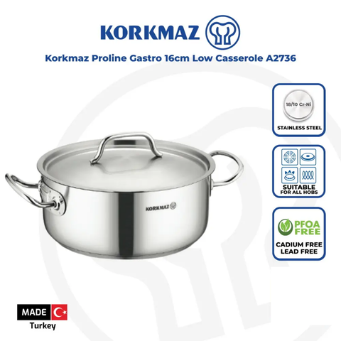 16cm Proline Gastro Low Casserole