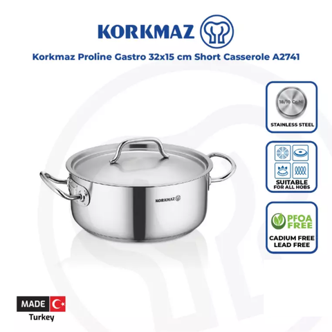 32cm Proline Gastro Low Casserole