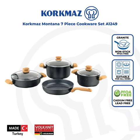 7 Piece Montana Cookware Pot Set