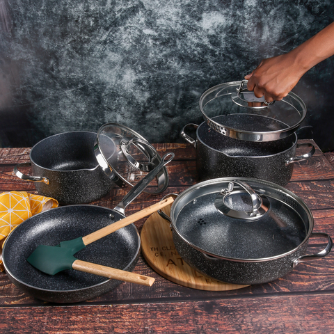 7 Piece Galaksi Cookware Pot Set