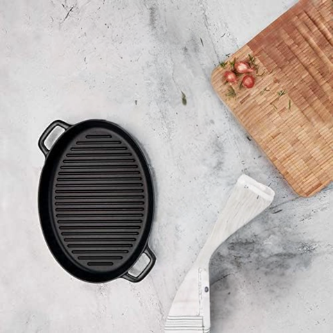 35cm Gusto Oval Grill Pan