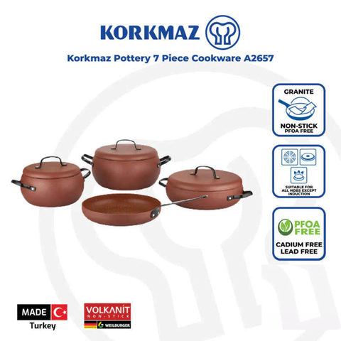 7 Piece Comlek Cookware Pot Set