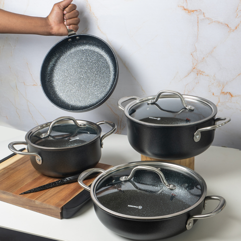 7 Piece Tora Cookware Pot Set