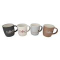 Tazzy 13oz 12 Piece Mix Design Coffee Mugs