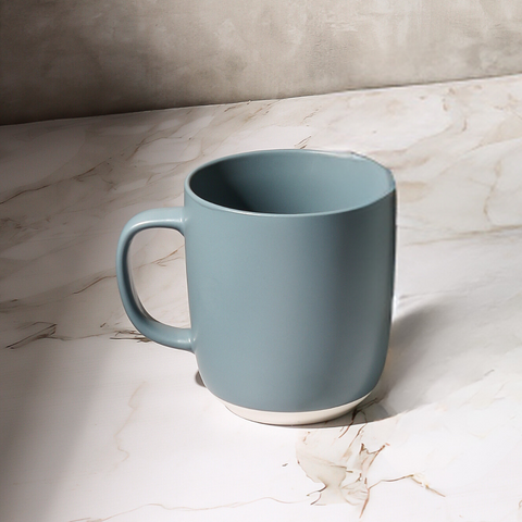 14oz Grey Coffee Mug