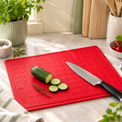 Red Professional Cutting Board
