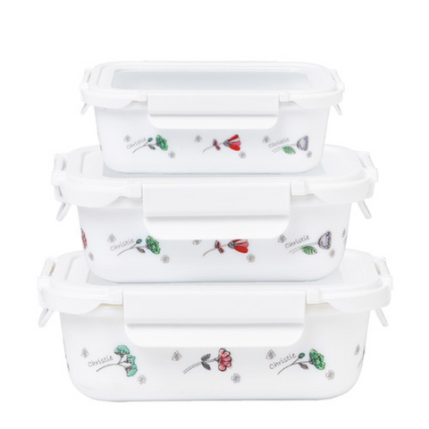 11 Piece Fleur Des Champs Airtight Containers