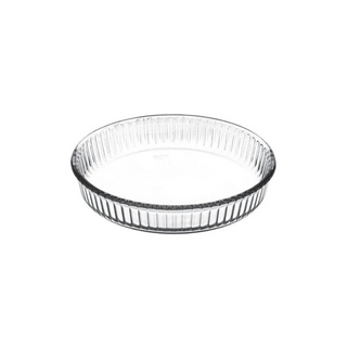 26cm Round Optical Glass Casserole