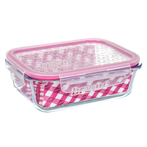 1520ml Plain Rectangular Glass Storage Container