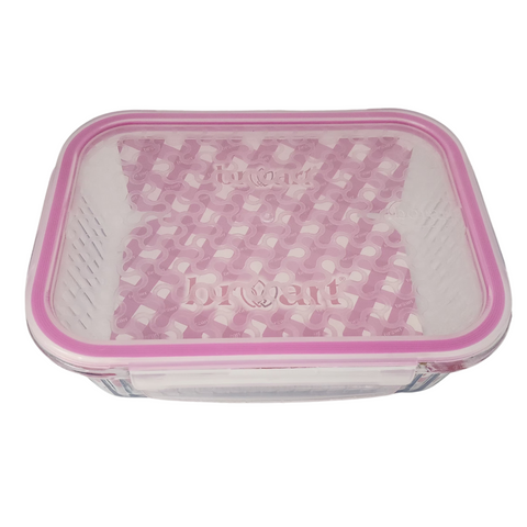 1520ml Optical Rectangular Glass Storage Container